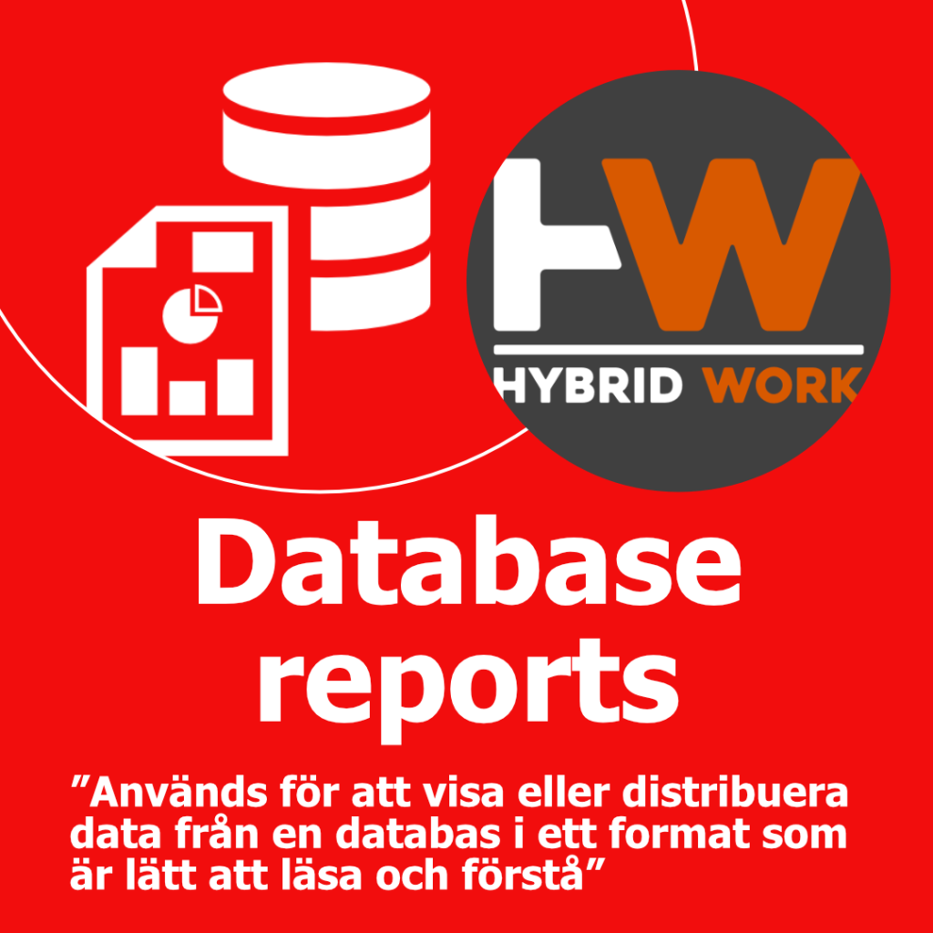 Database reports Karusell_1